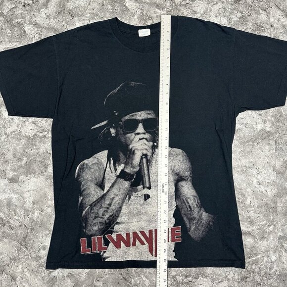 Lil Wayne Tour T Shirt Black Mens L 2011 Young Money Rapper Hip Hop Music - Picture 5 of 5